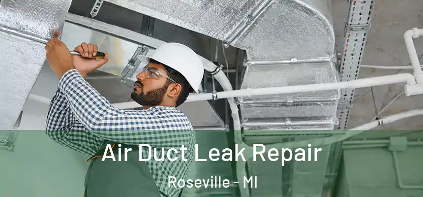 Air Duct Leak Repair Roseville - MI