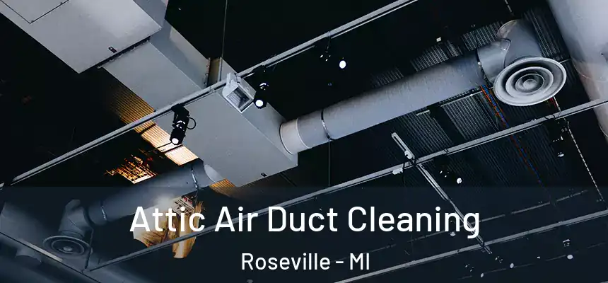 Attic Air Duct Cleaning Roseville - MI