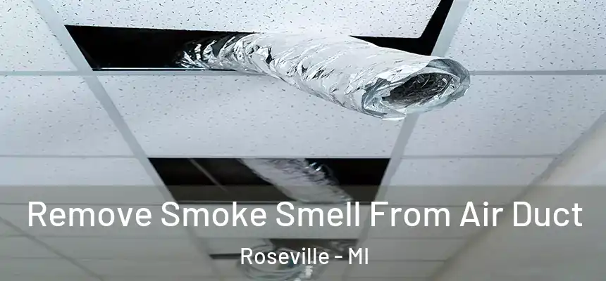  Remove Smoke Smell From Air Duct Roseville - MI